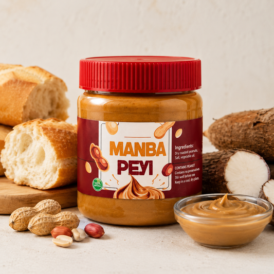 Manba Peyi™ – Authentic Haitian Salted Peanut Butter