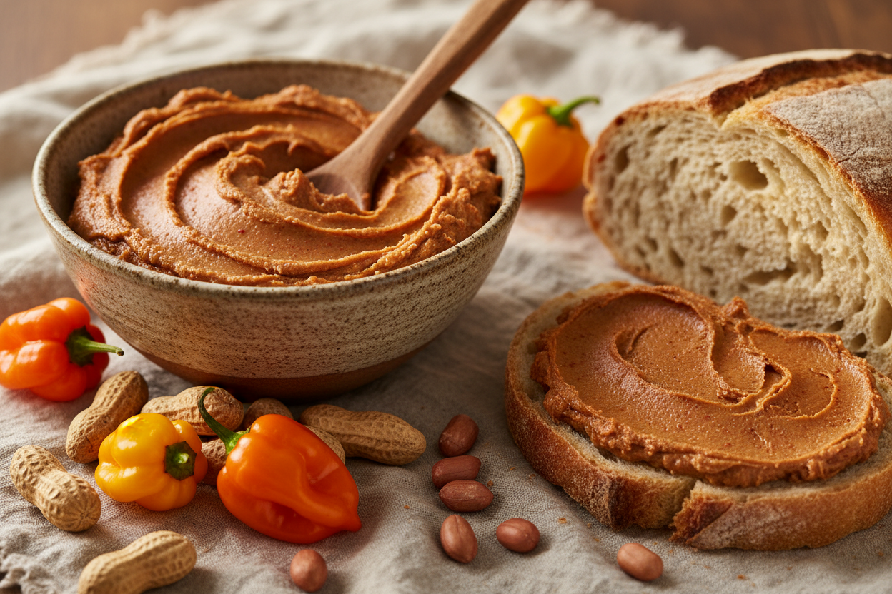 Manba Peyi™ – Authentic Haitian Salted Peanut Butter